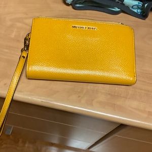 Michael Kors wallet and cell phone holder